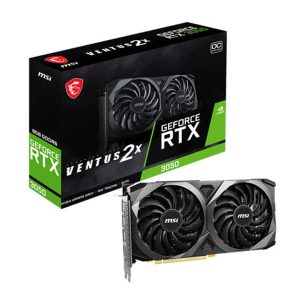 MSI RTX 3050 VENTUS 2X XS 8GB OC GRAPHICS CARD 912-V809-4266 (3 YEARS WARRANTY)